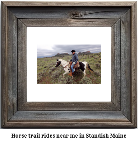 horse trail rides near me in Standish, Maine